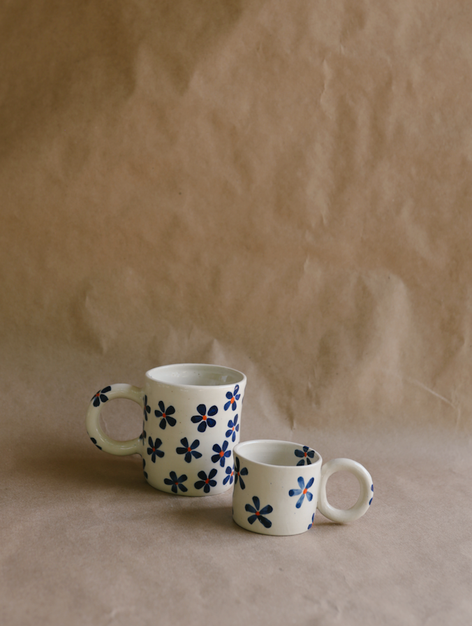 The Indigo Bloom Mug