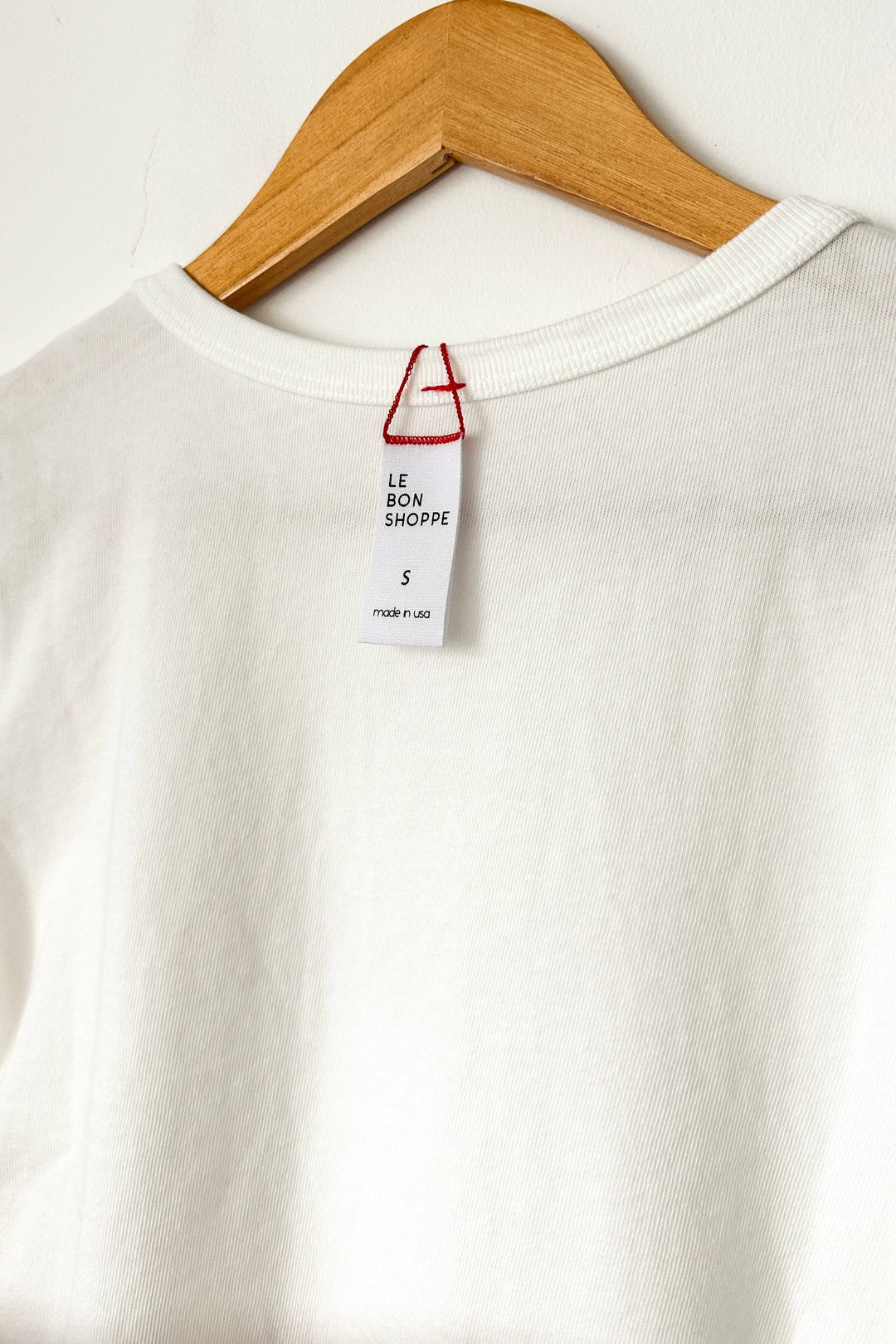 The Little Boy Tee: Vintage White