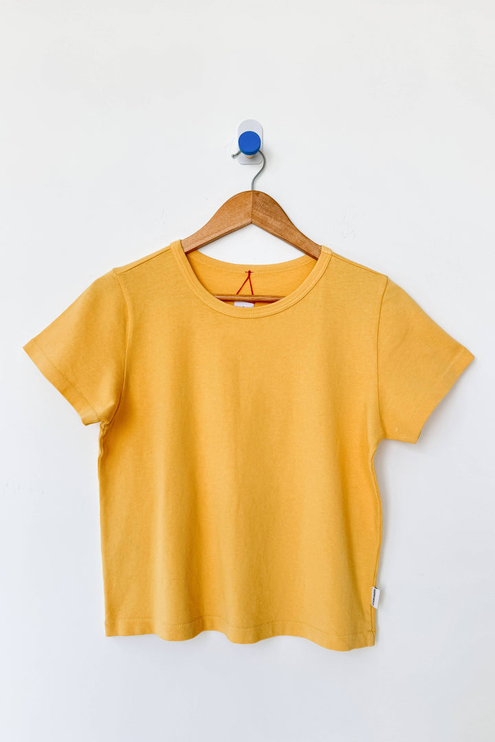 The Little Boy Tee: Egg Yolk