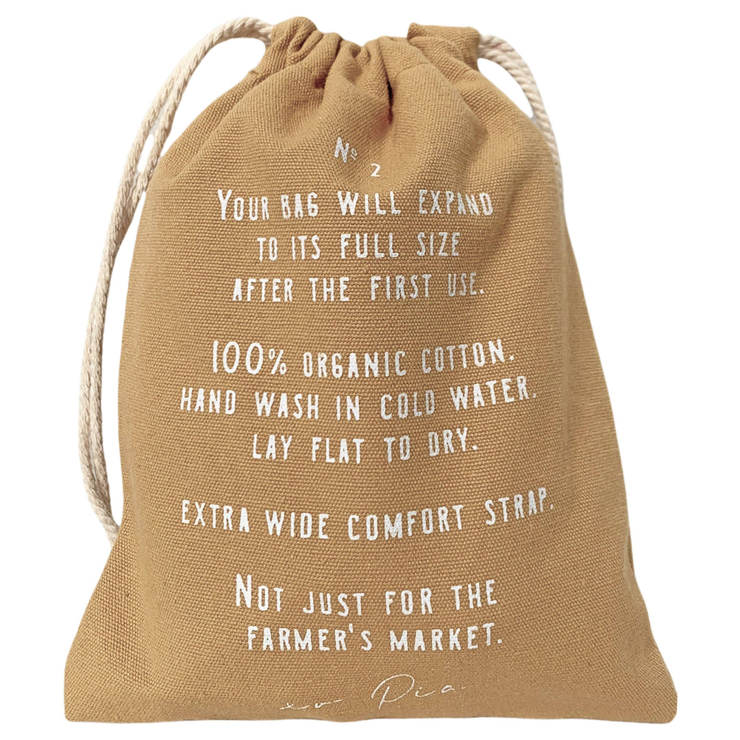 The french market bag no.2 in wheat: Wheat