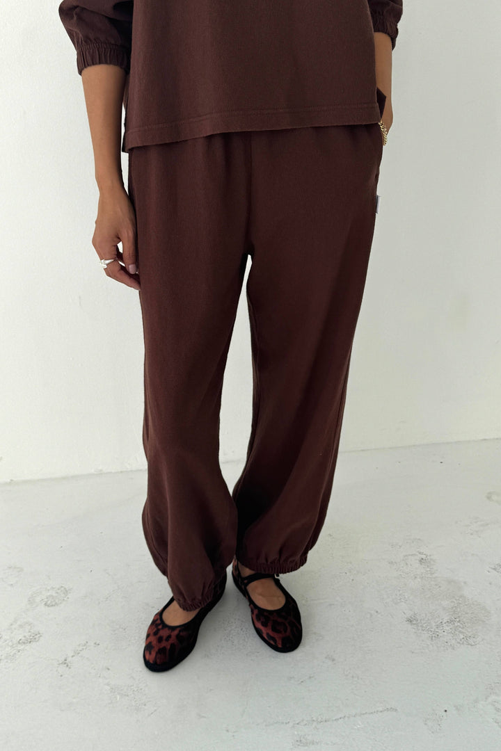 Le Bon Balloon Pants: Chestnut