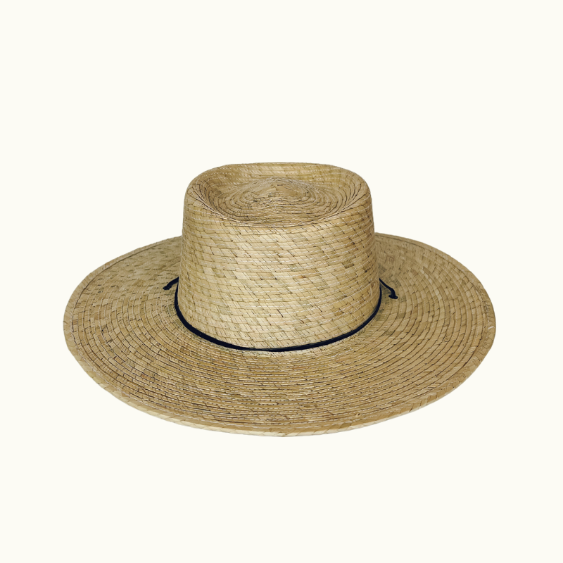 Telescope Straw Sunhat Women, brim hats women, chin cord: Large | 58cm / Mint