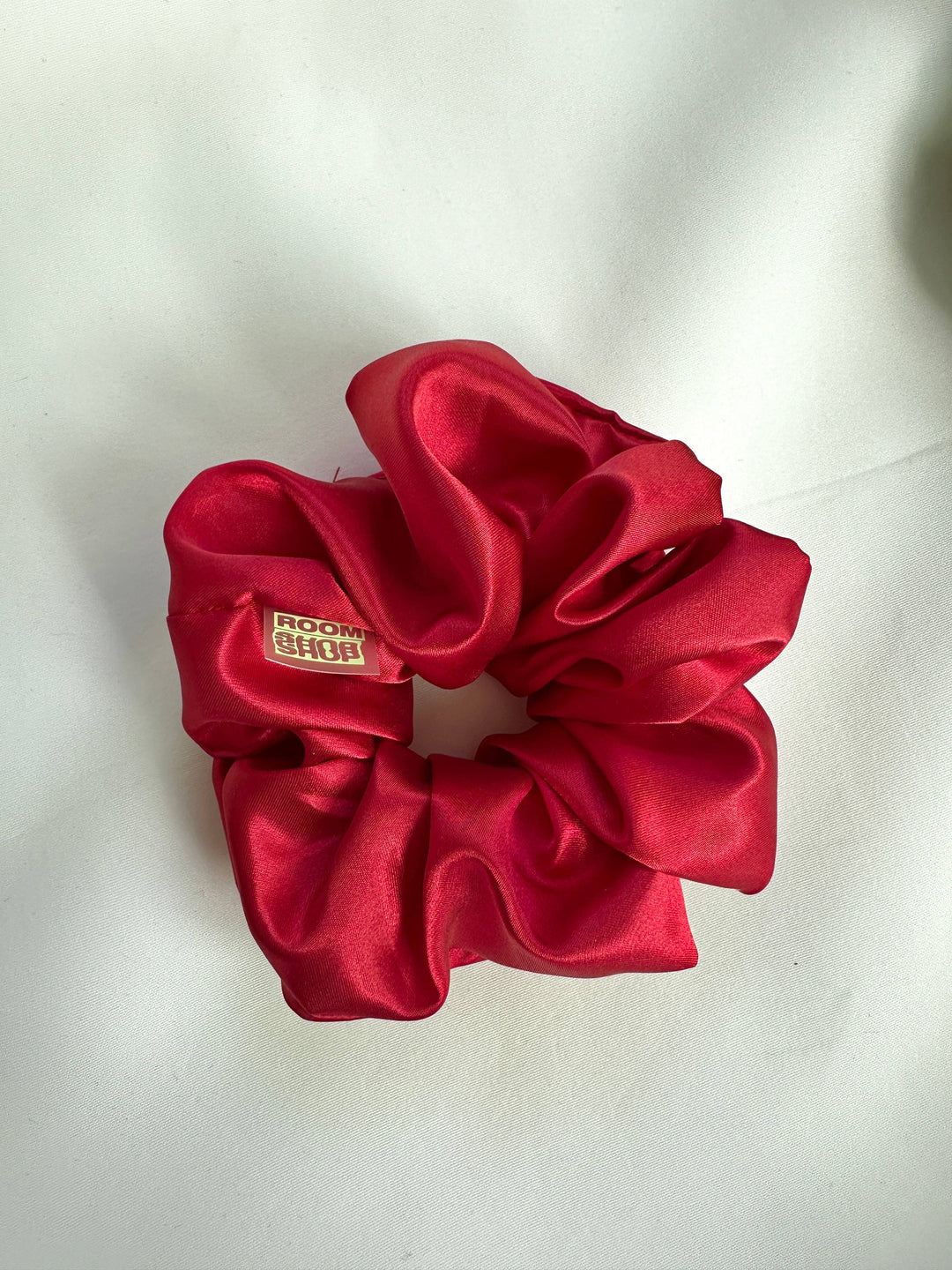 Mini Satin Scrunchie: Mauve