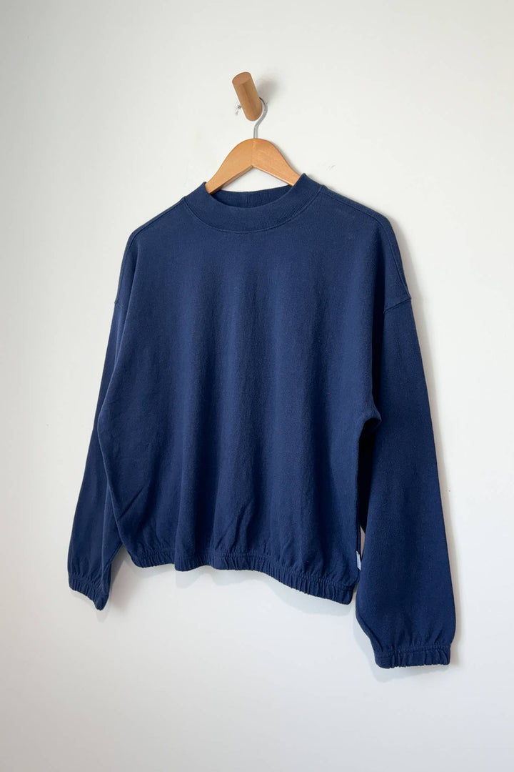 Daisy Long Sleeve Top - Midnight