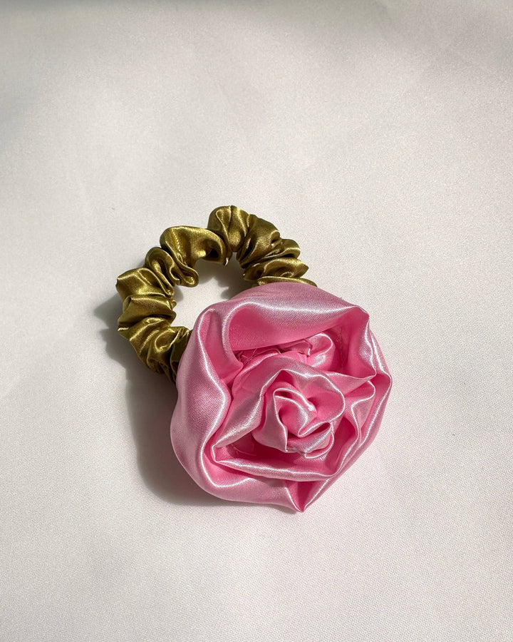 Rosette Scrunchie: Orchid