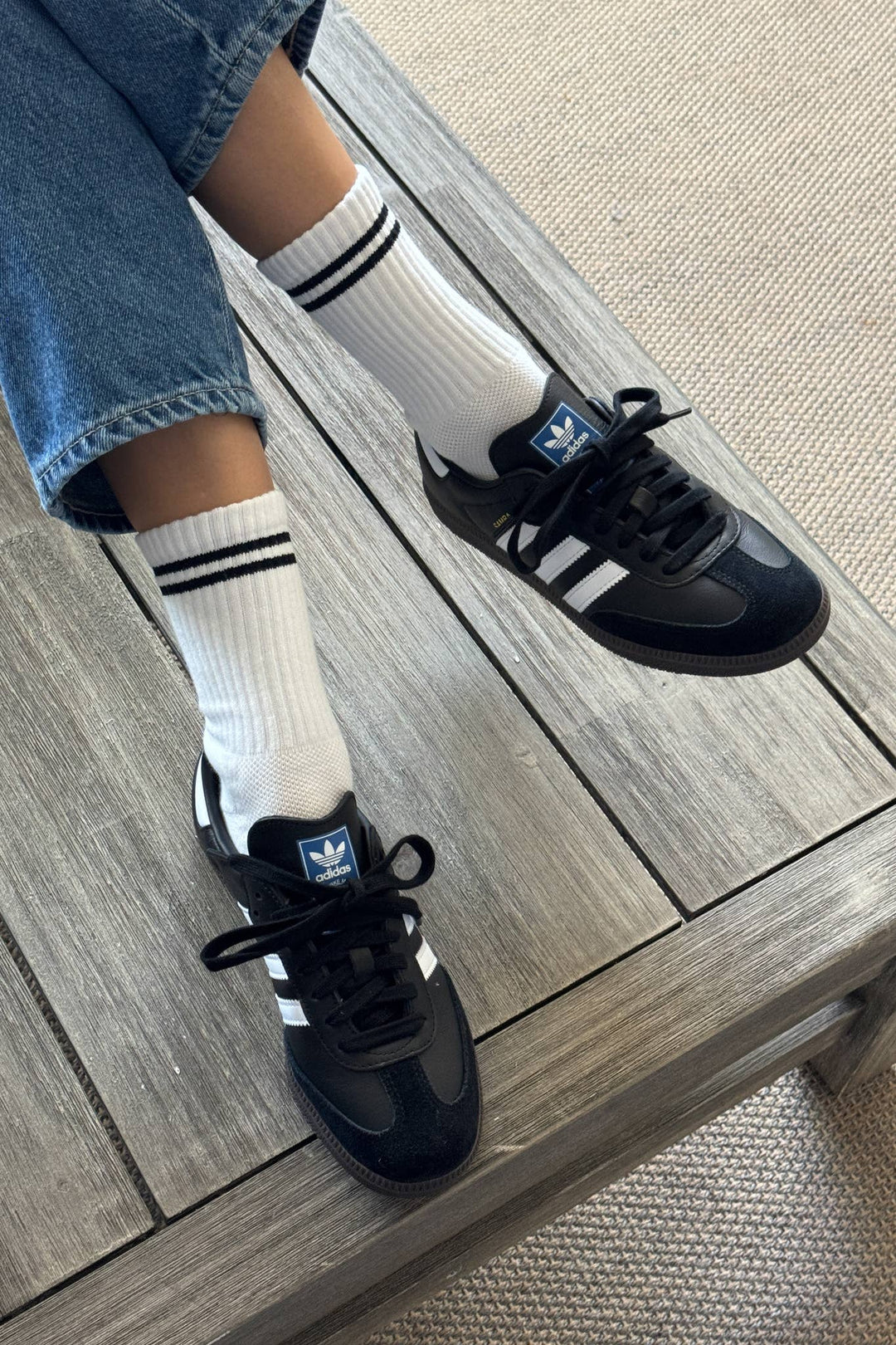 Boyfriend Socks: French Blue