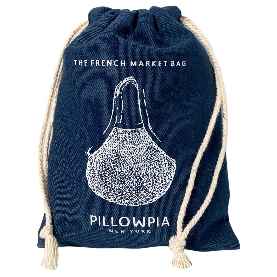 The french market bag no.2 in navy: Navy