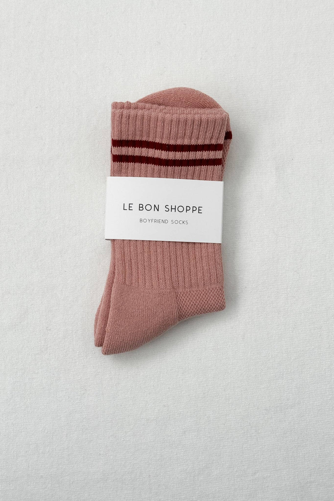 Boyfriend Socks: Lt. Grey