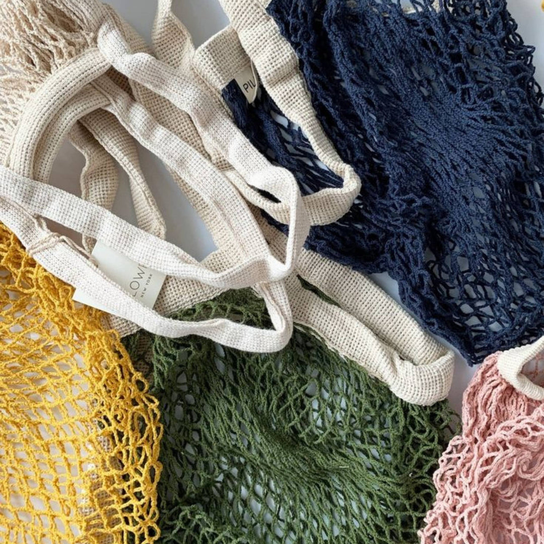 The french market bag no.2 in navy: Navy