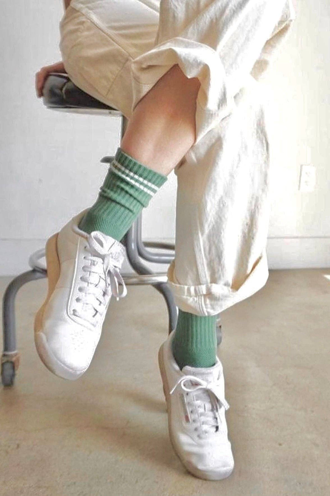 Boyfriend Socks: Pastel Sky
