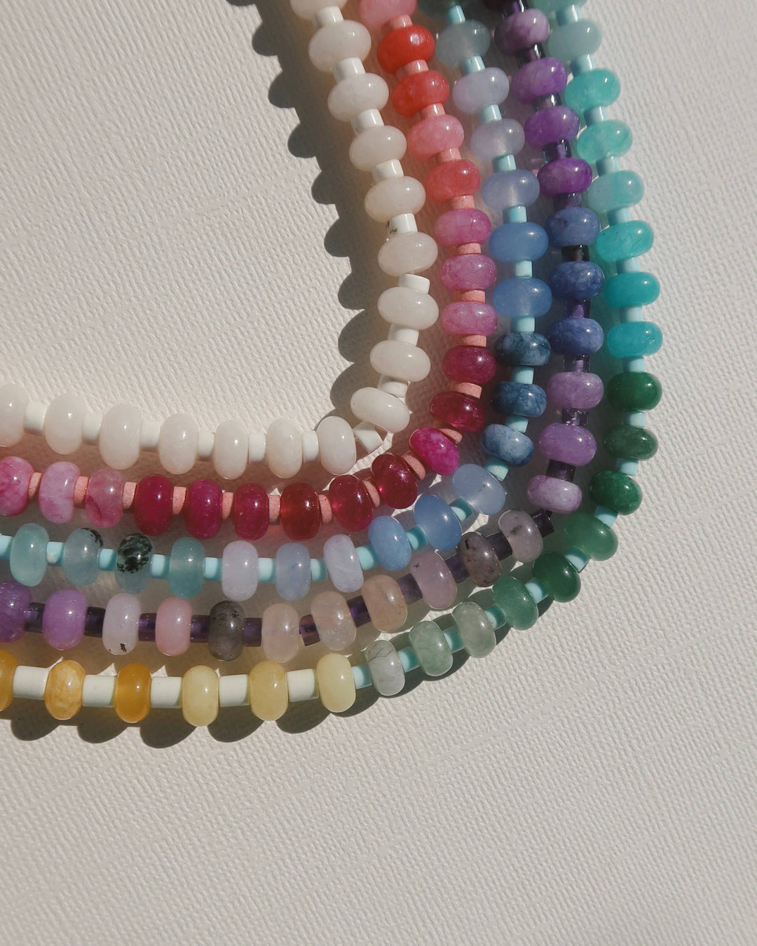 Macey Gemstone Necklace: 18" / Amalfi