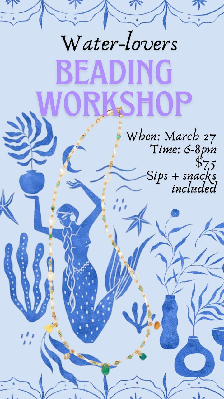 Beading Workshop - jewelry making class - Bend, Oregon (