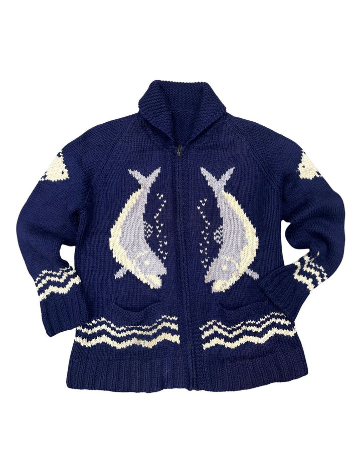 1950's Fish Vintage Cowichan - L/XL