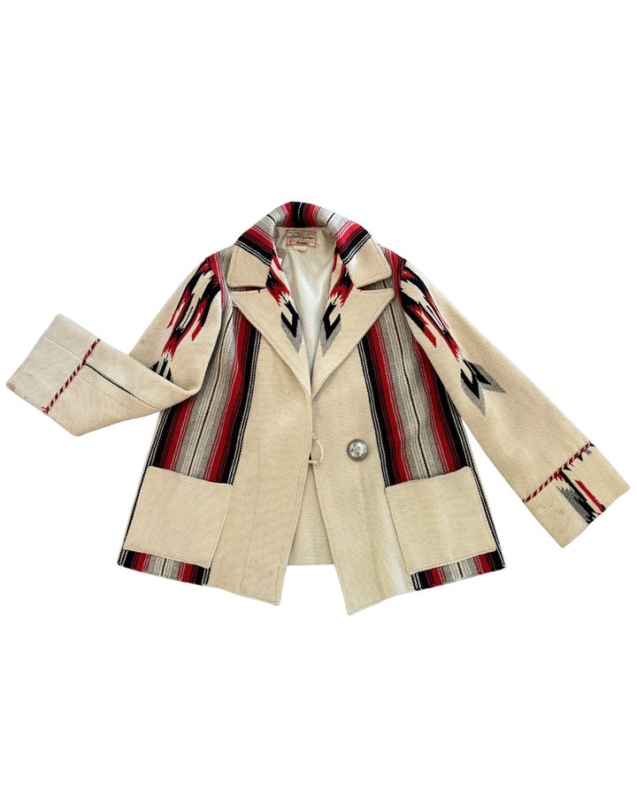 Vintage 1940's Chimayó Wool Jacket - S/M