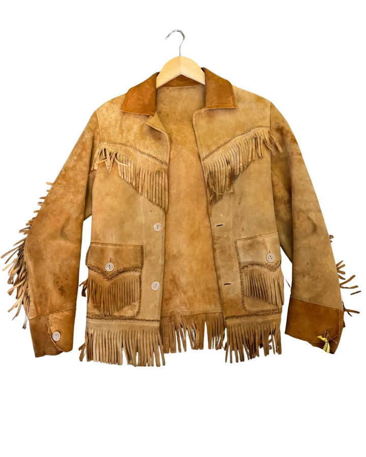 1950's Suede Fringe Jacket - XS/S