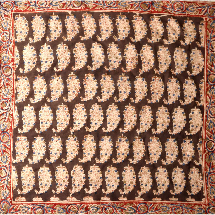 Papaya Patch - Kalamkari Cotton Bandana