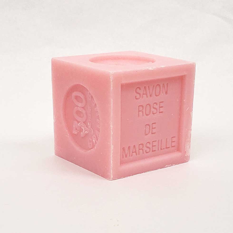 Perfumed Marseille soap block - 300g - La Licorne: 300g / Lily of the valley