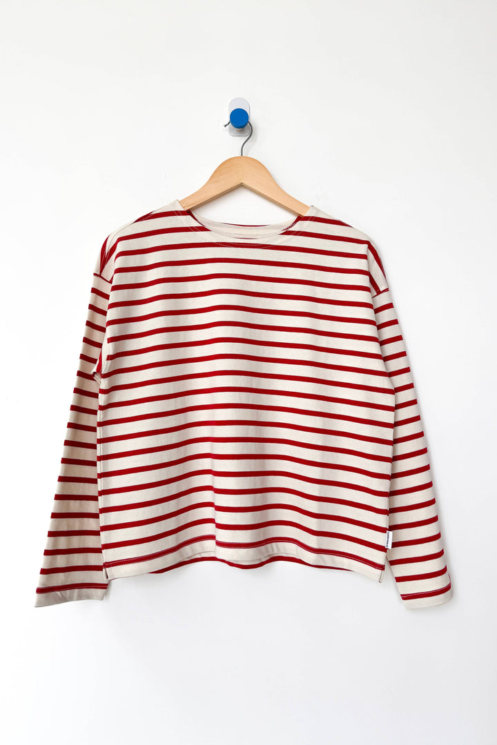 Sailor Top: RED STRIPE