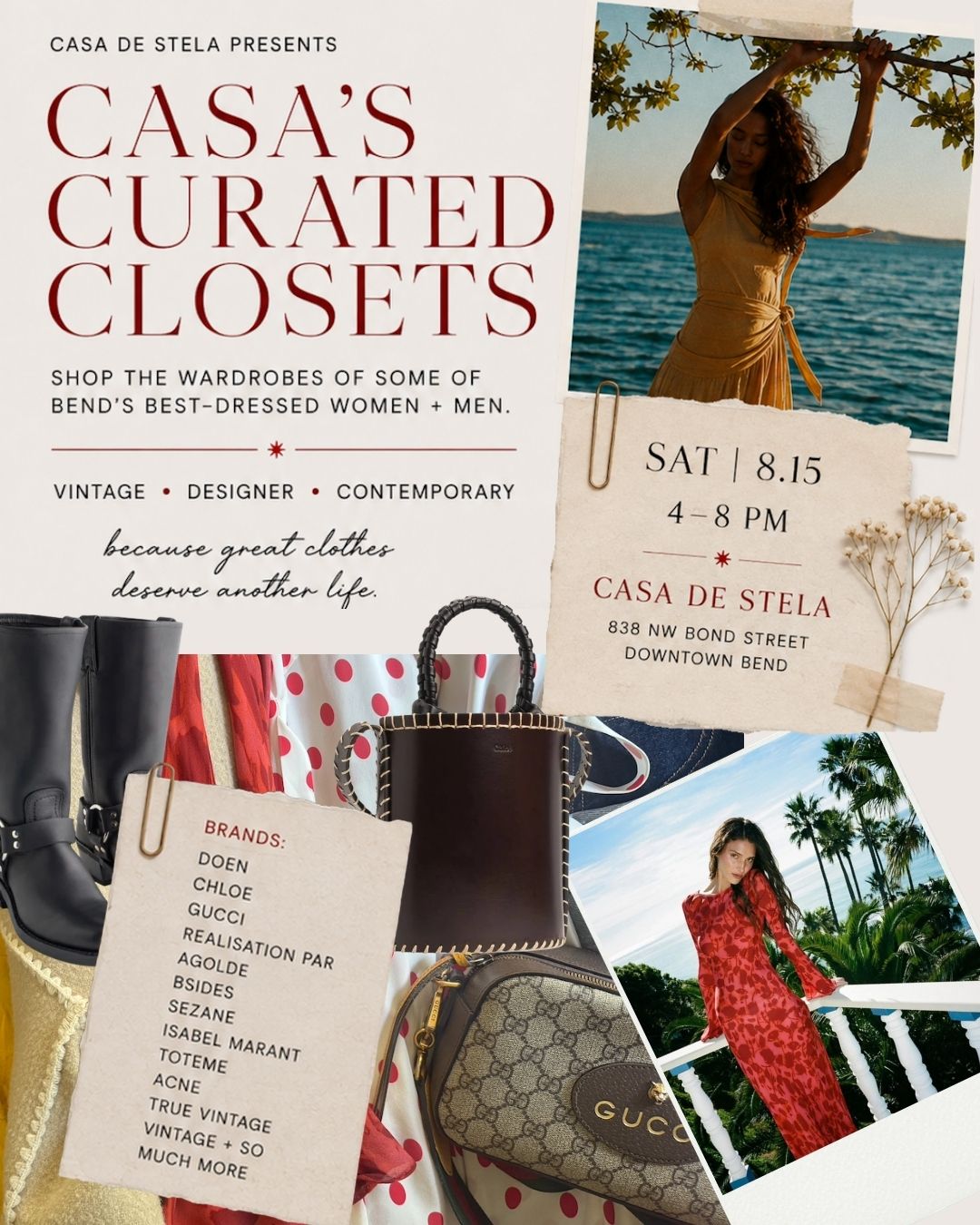 Casa's Curated Closets - VIP EVENT