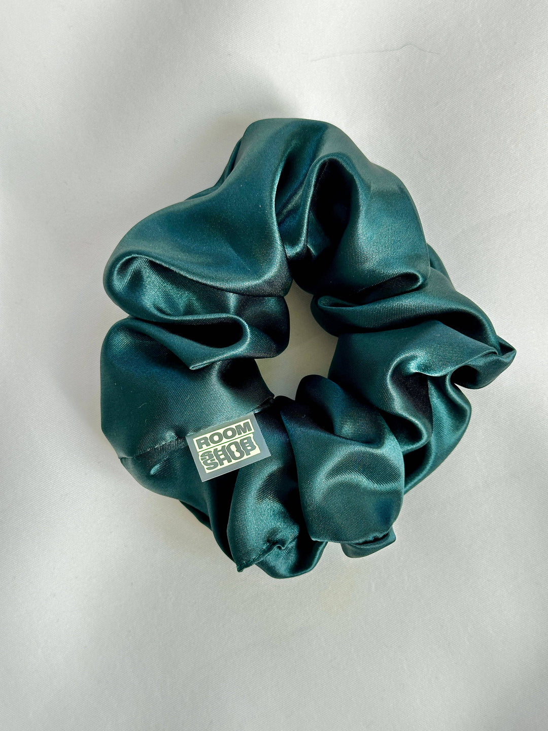 Mini Satin Scrunchie: Mauve
