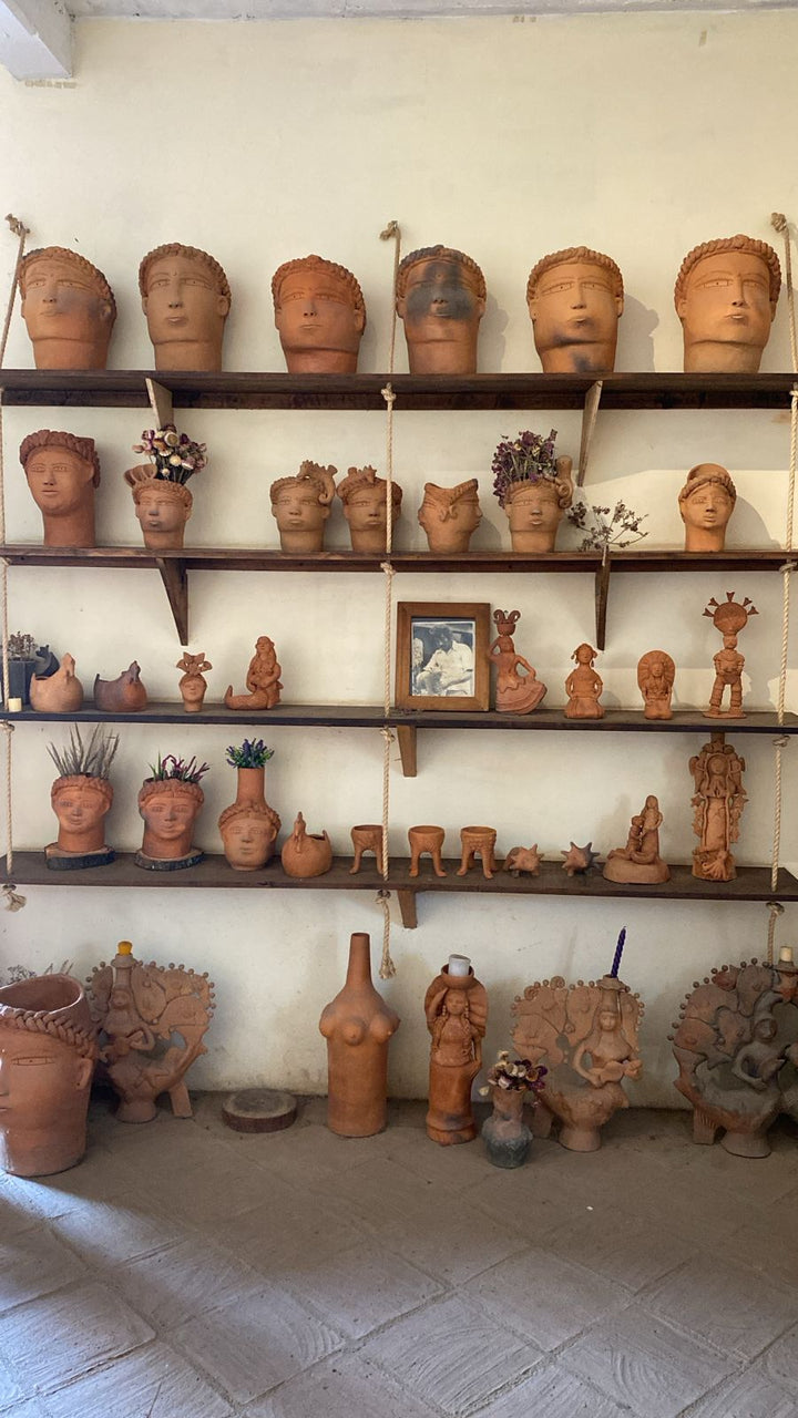 Oaxacan Portrait Vessel by Jose Garcia Antonio