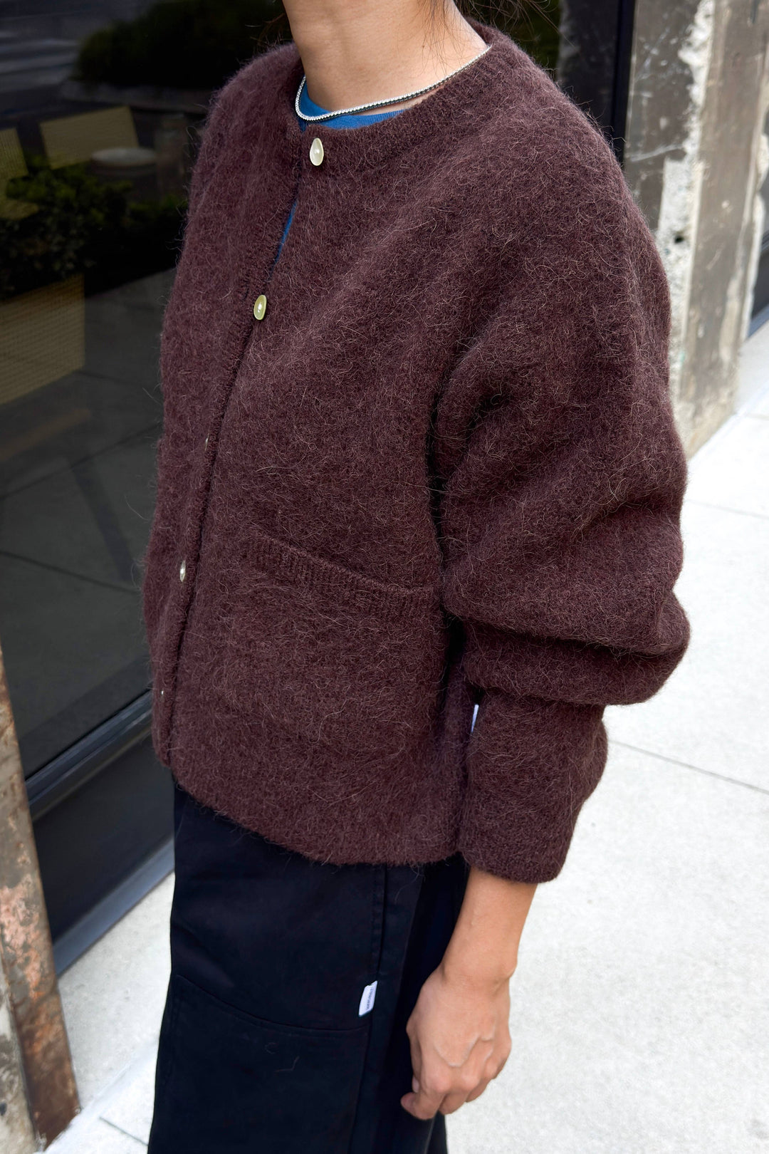 Amélie Cardigan Turquoise