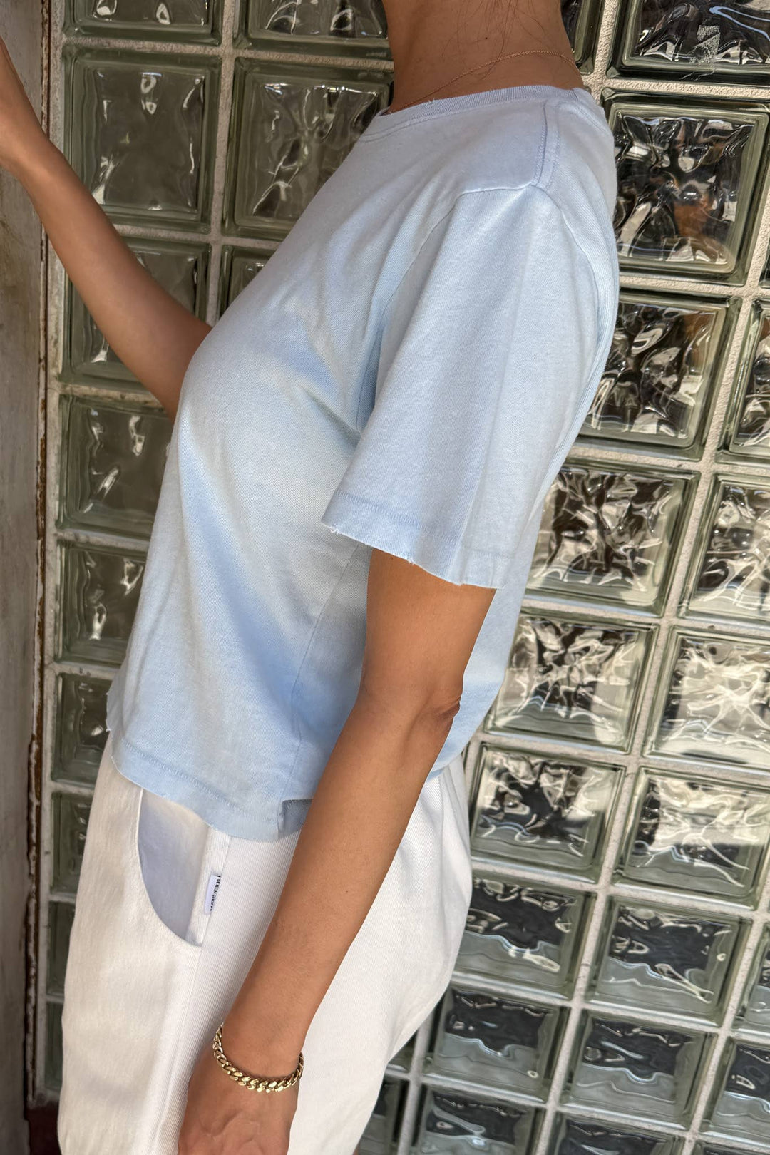 Darling Tee: Baby Blue