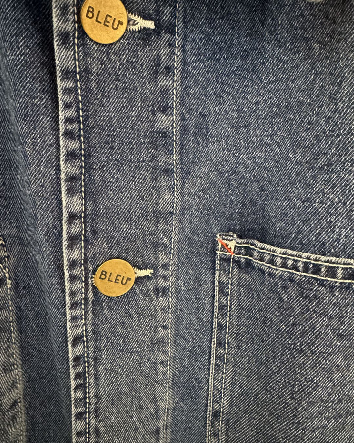 Deadstock Dark Denim Chore Jacket - multiple sizes