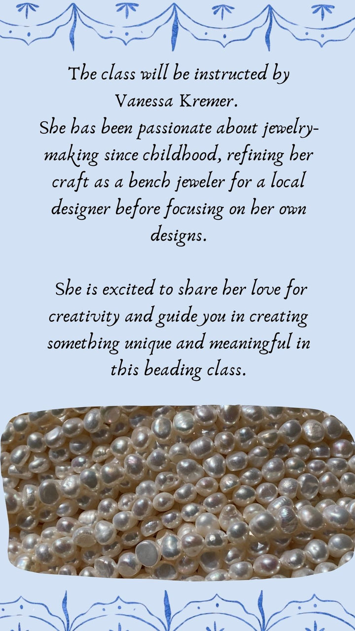 Beading Workshop - jewelry making class - Bend, Oregon (