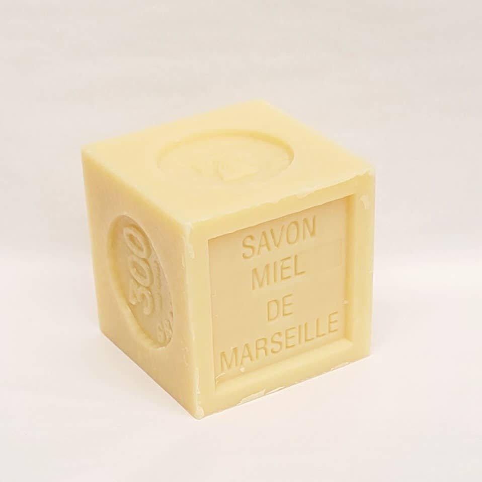 Perfumed Marseille soap block - 300g - La Licorne: 300g / Mimosa