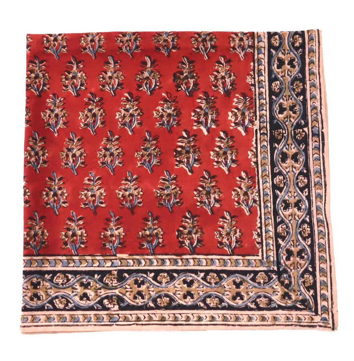 Artichoke Heart - Kalamkari Cotton Bandana