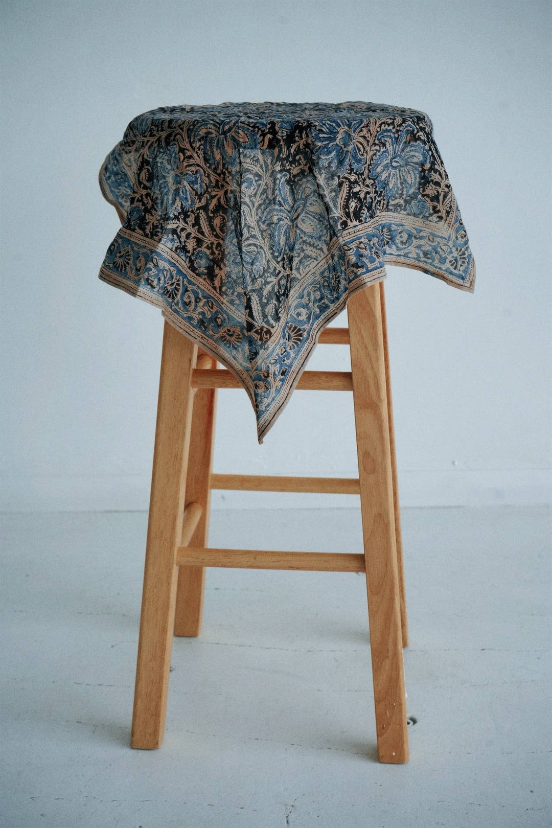 Persian Iris - Kalamkari Cotton Bandana (KK1445)