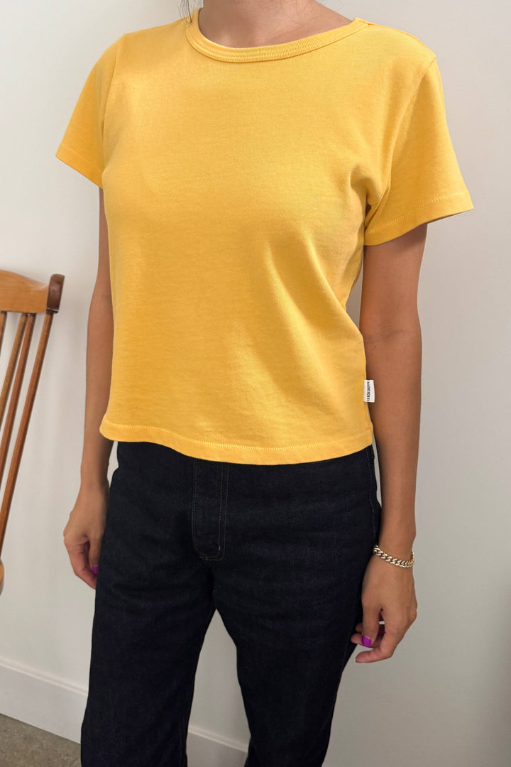 The Little Boy Tee: Egg Yolk