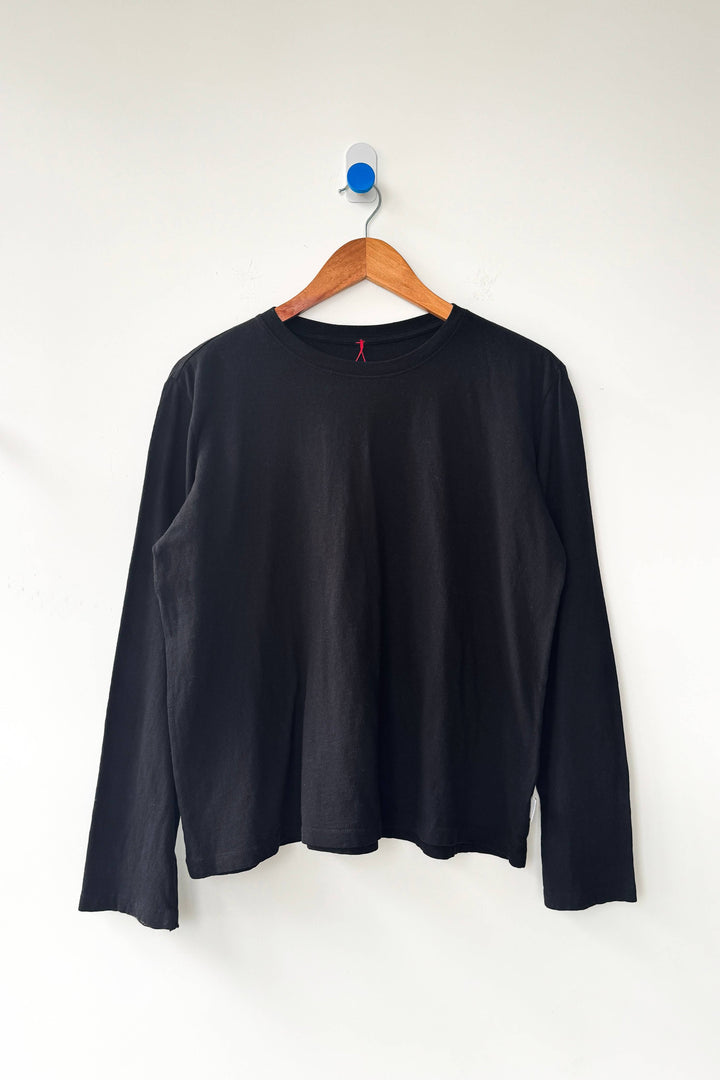 Foundation Long Sleeve Tee: Dark Cacao