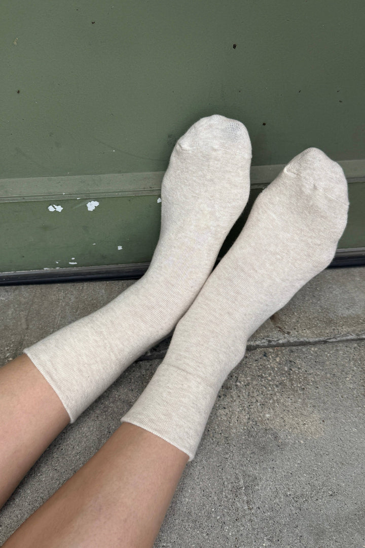 Sneaker Socks: MATCHA