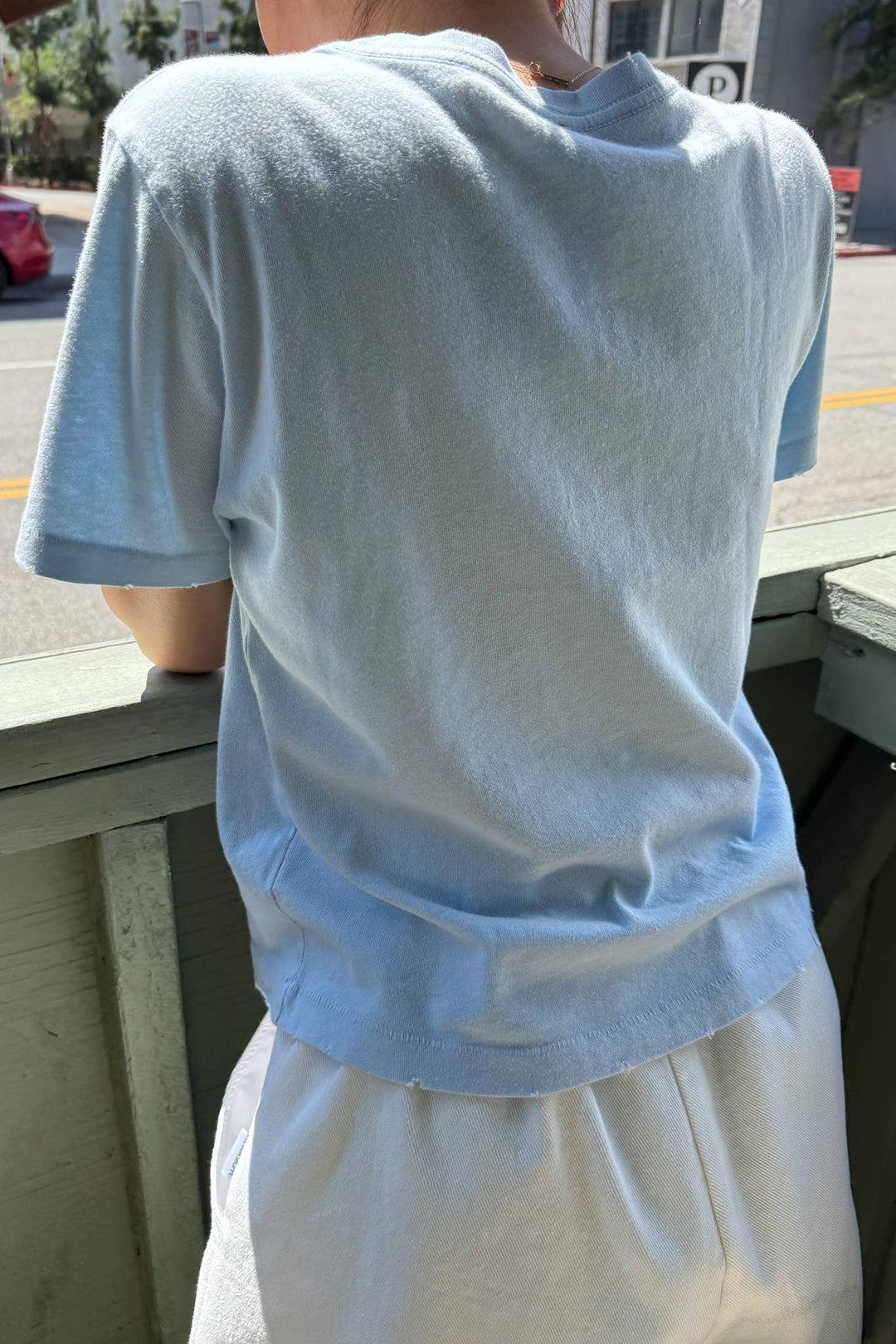 Darling Tee: Baby Blue