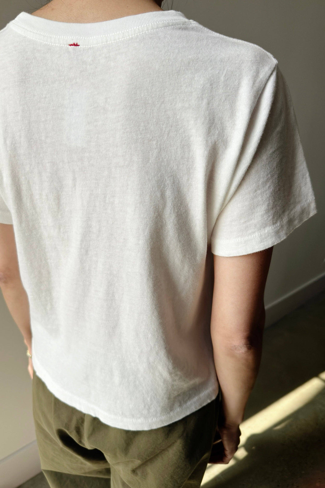 Airy Darling Tee: Vintage White
