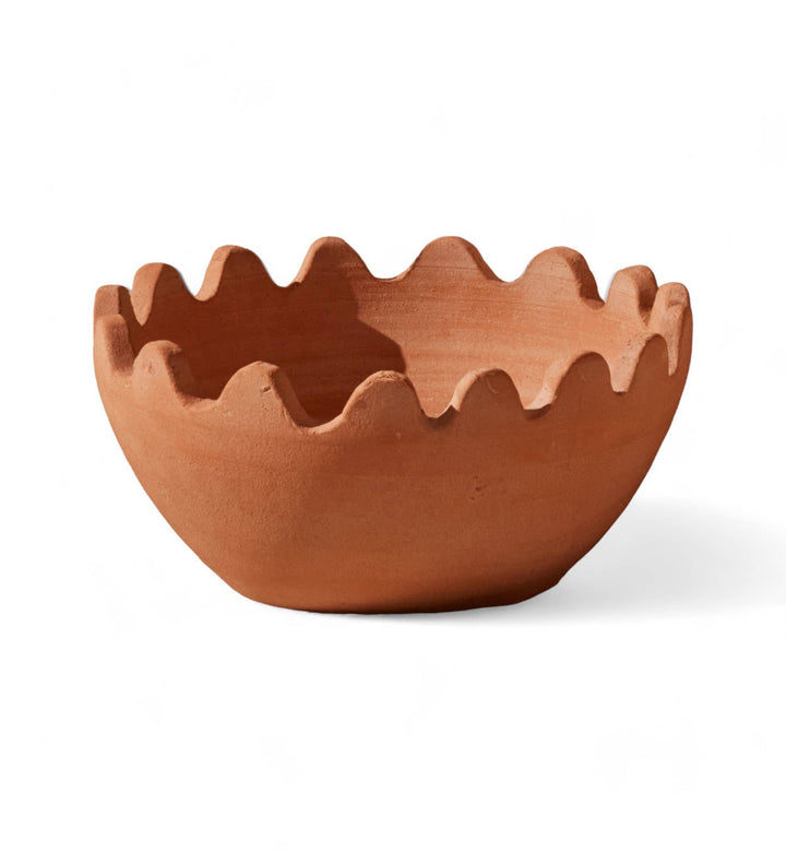 Ena Terracotta Bowl by Diego Olivero