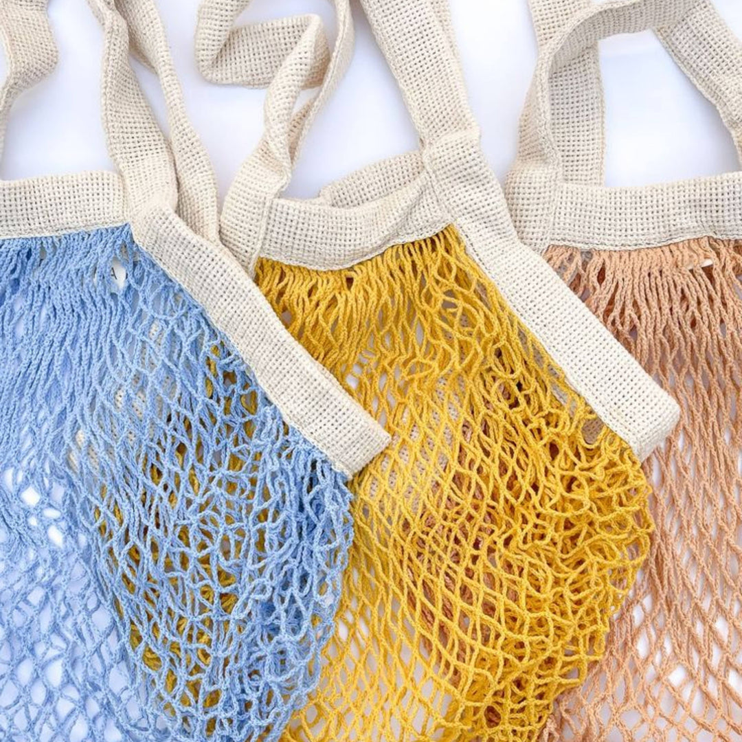The french market bag no.2 in yolk: Yolk