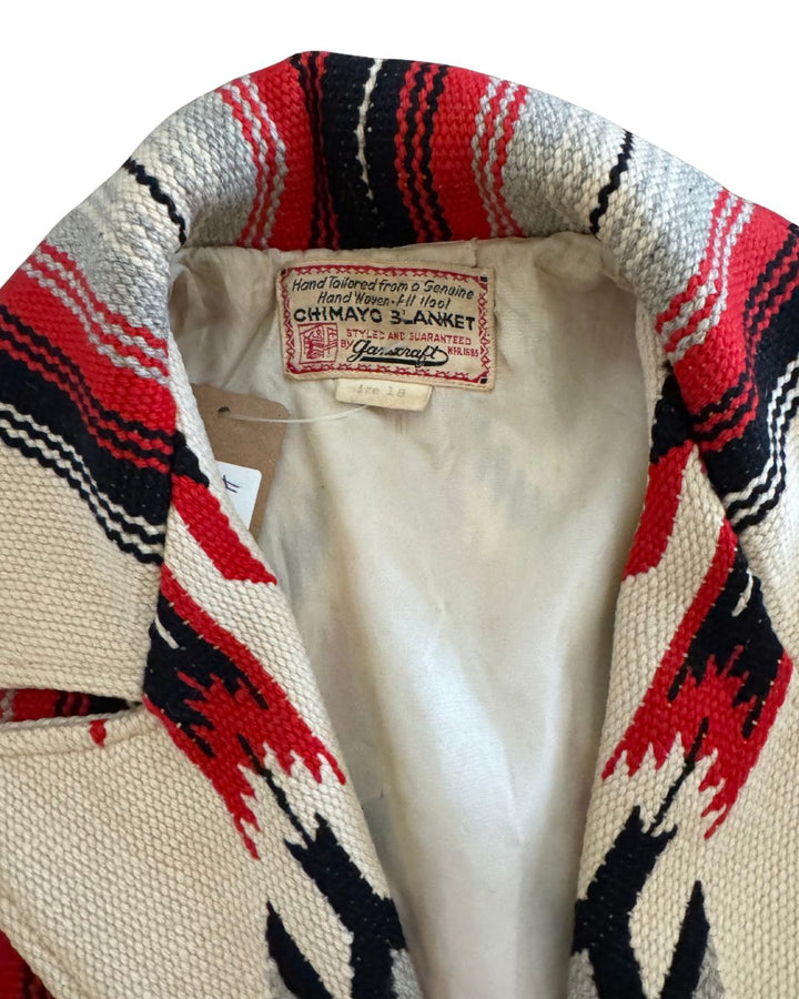 Vintage 1940's Chimayó Wool Jacket - S/M