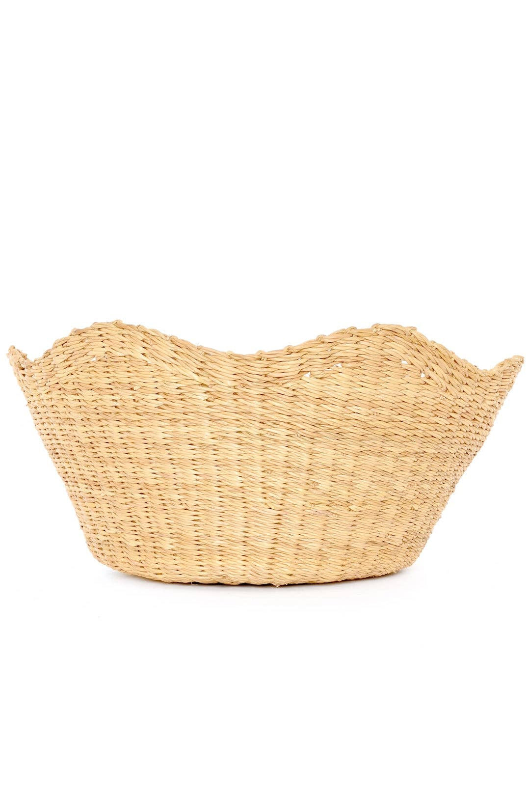Natural Bolga Crown Fruit Basket