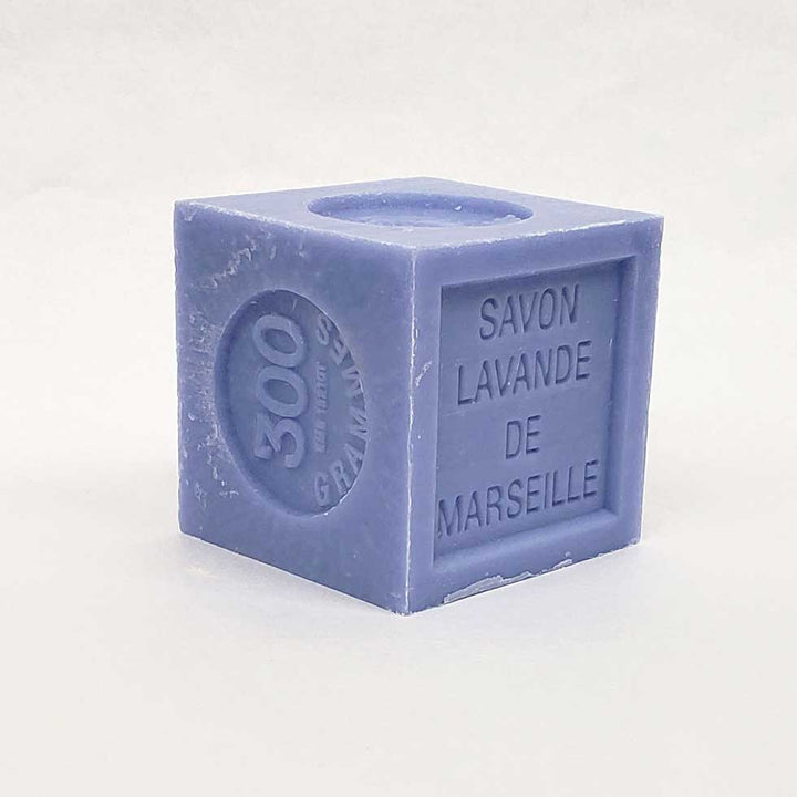Perfumed Marseille soap block - 300g - La Licorne: 300g / Lily of the valley