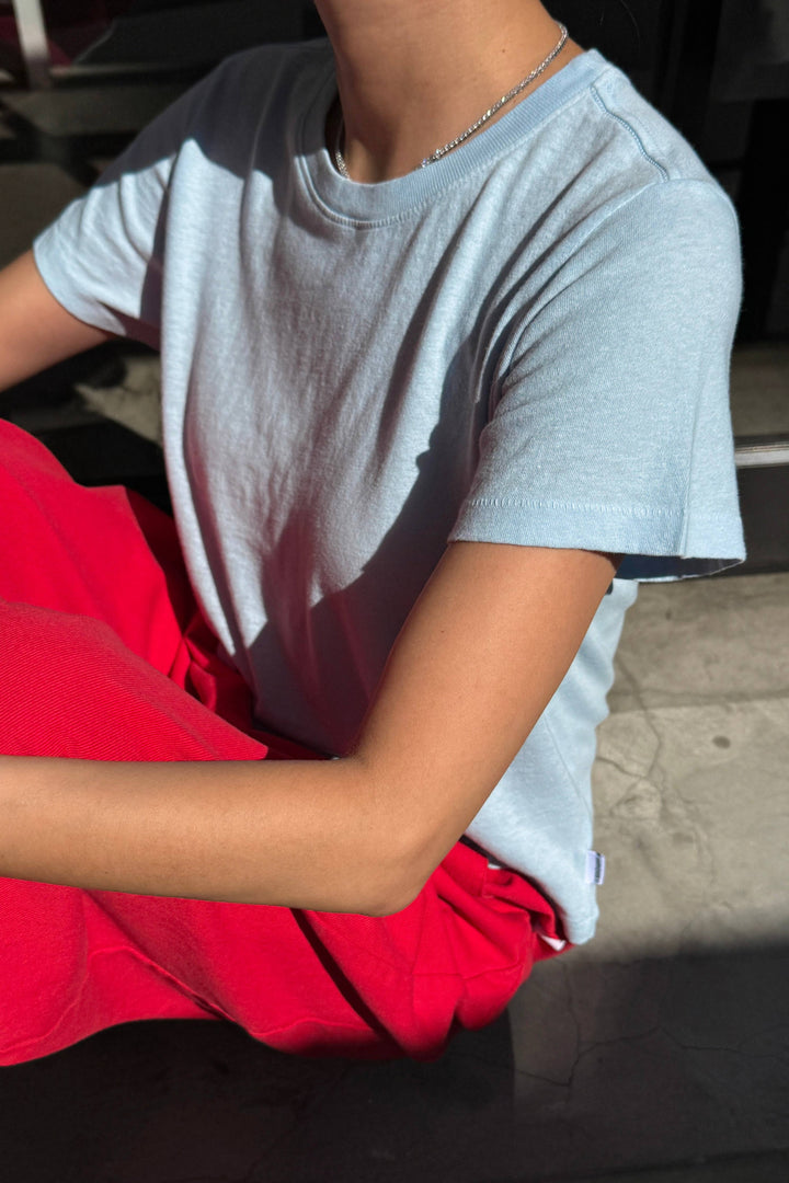 Airy Darling Tee: Baby Blue