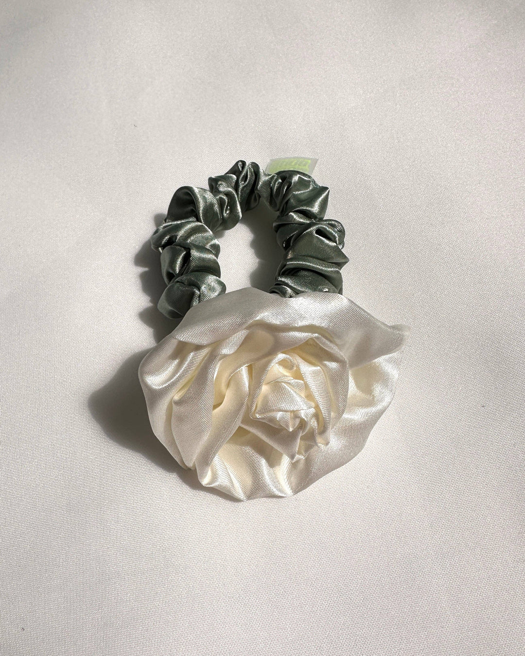 Rosette Scrunchie: Petal Pink