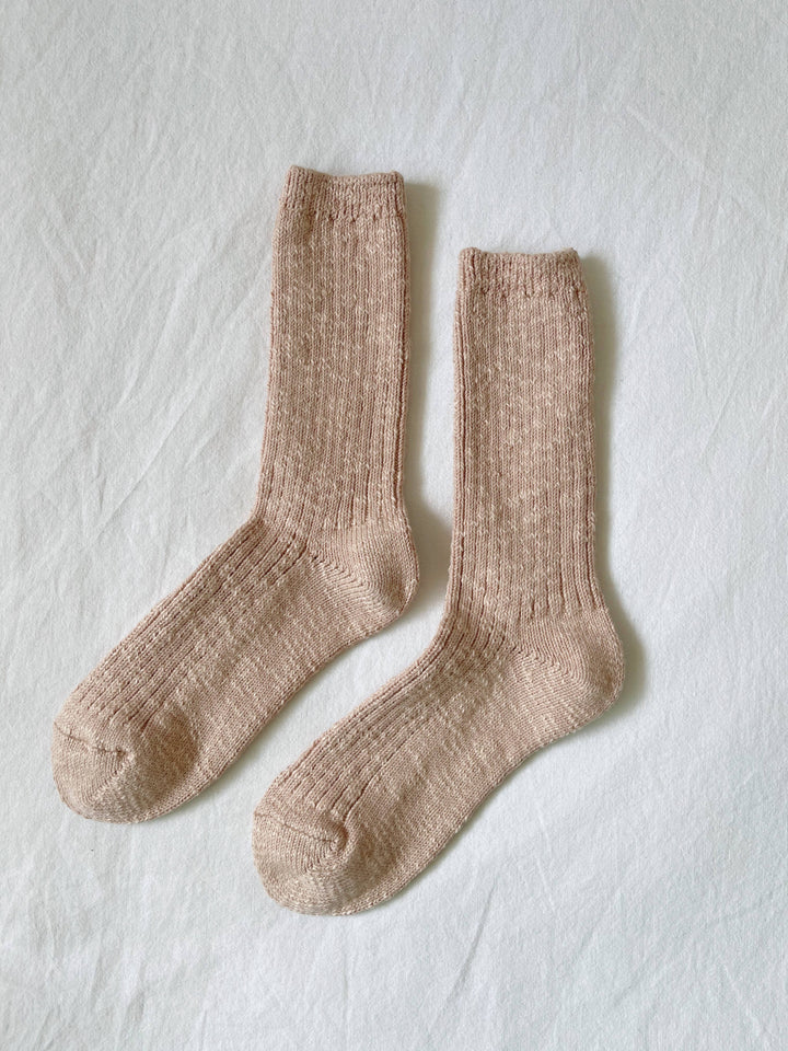 Cottage Socks: Flax