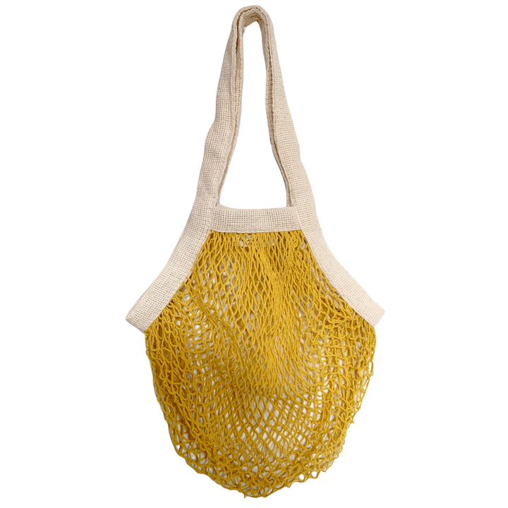 The french market bag no.2 in yolk: Yolk