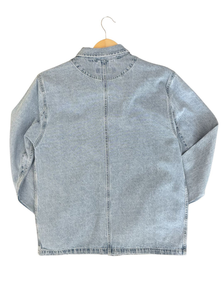 Deadstock Light Denim Chore Jacket - multiple sizes