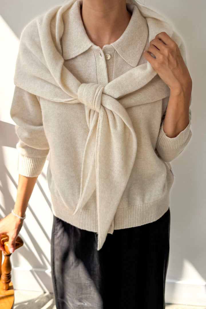 Cashmere Shawl: OATMEAL