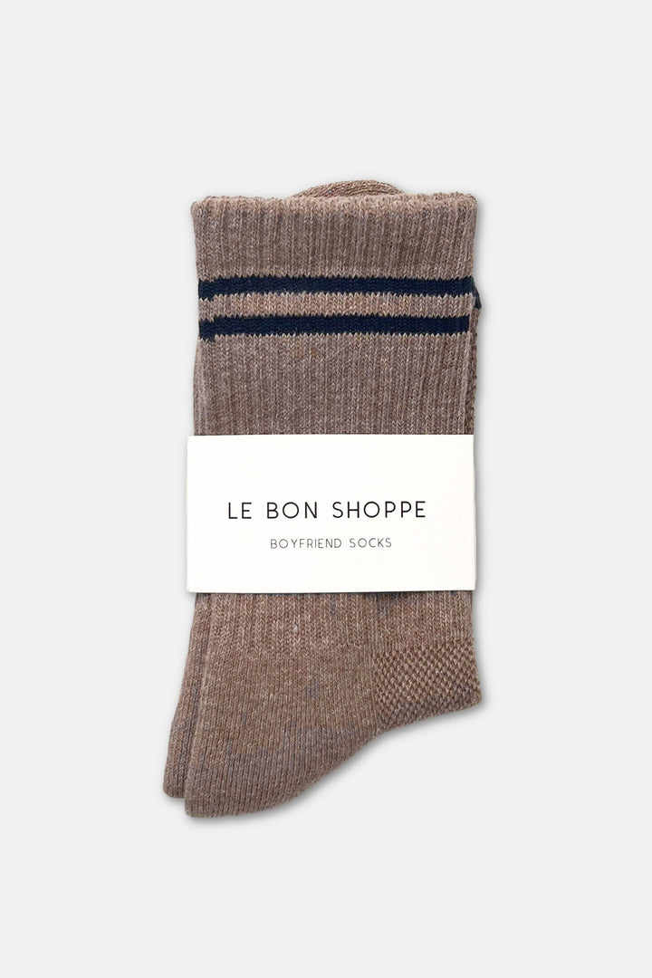 Boyfriend Socks (wholesale): Clay
