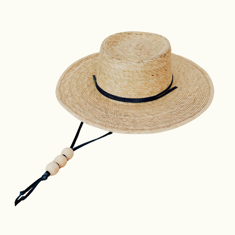 Telescope Straw Sunhat Women, brim hats women, chin cord: Large | 58cm / Mint